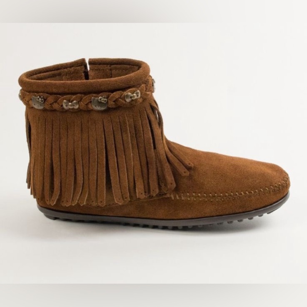 Minnetonka for Hello Kitty Fringe Boots
